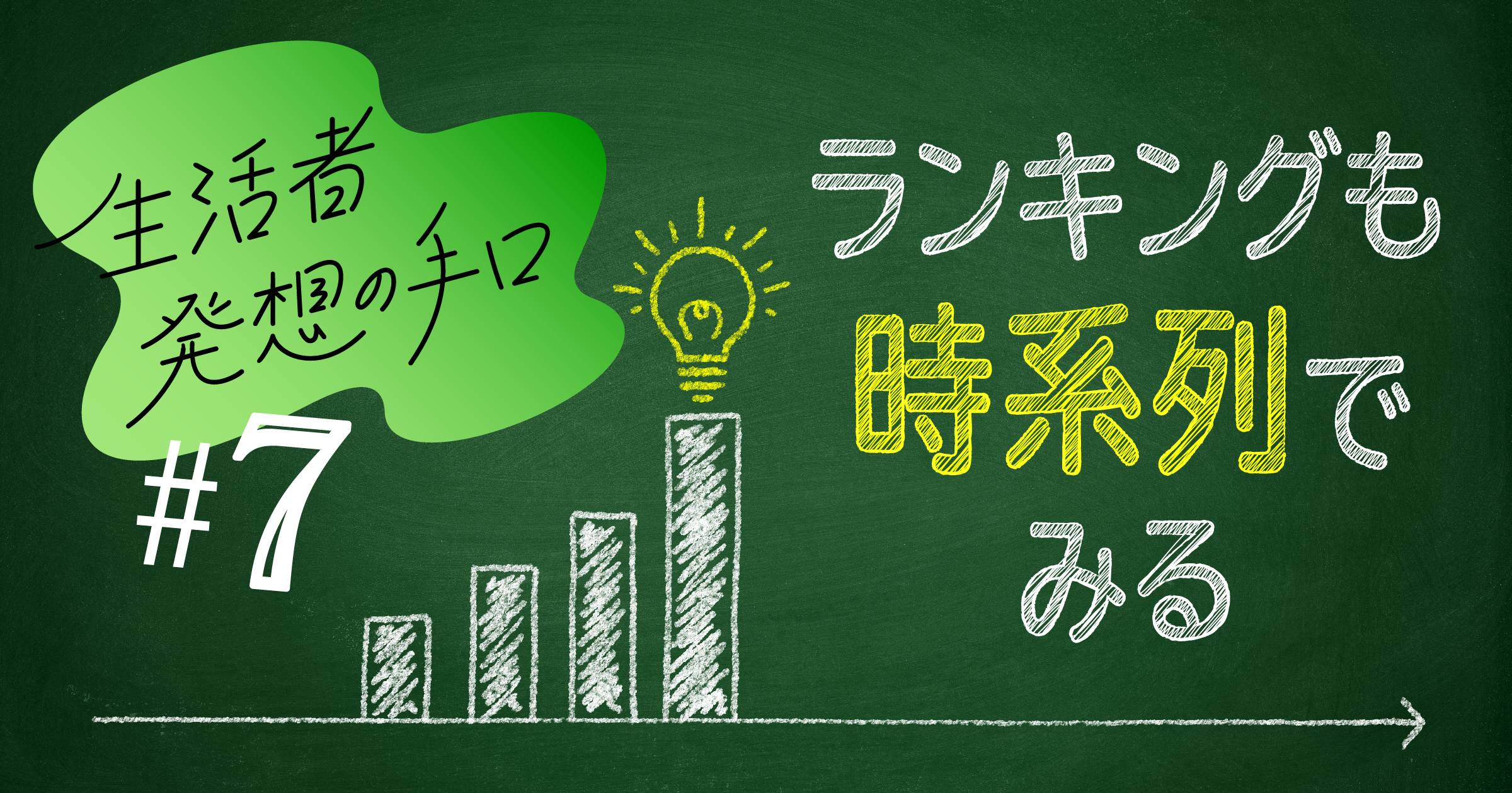 ランキングも時系列でみる