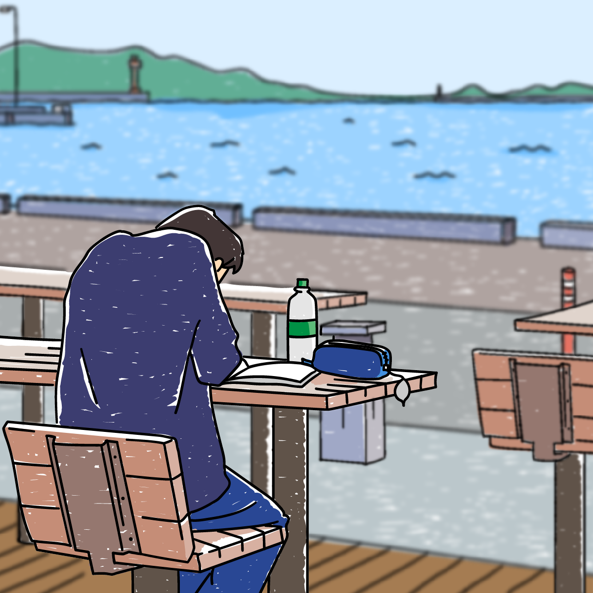 「待つわ」の密度