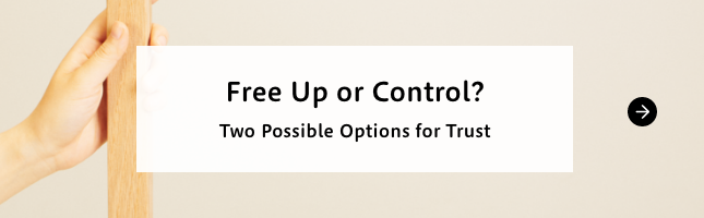 Free Up or Control? - Two Possible Options for Trust