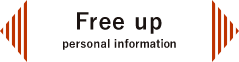 Free up personal information